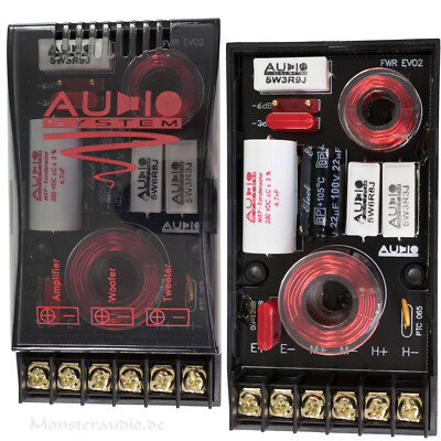 Audio System FWR EVO2 2-Wege Lautsprecher Frequenzweiche Akustikanpassung 12dB