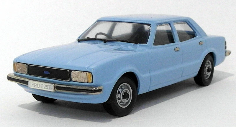 Lansdowne Models 1/43 Scale LDM56 - 1979 Ford Cortina 1.6L Saloon - Bermuda Blue - Image 4 of 4