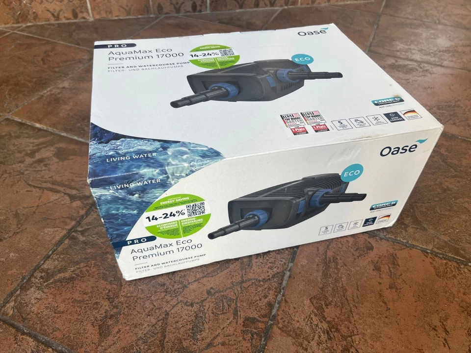 Oase AquaMax Eco Premium 17000 Pumpe Teichpumpe Bachlaufpumpe Filterpumpe OASE - Bild 4 von 4