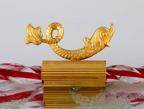 Murano, Italy, Art glass rectangular tray with mirror coating - Picture 3 of 8