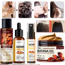 Anti Hair Loss Shampoo and Conditioner Set, Batana Oil Serum For Hair Growth