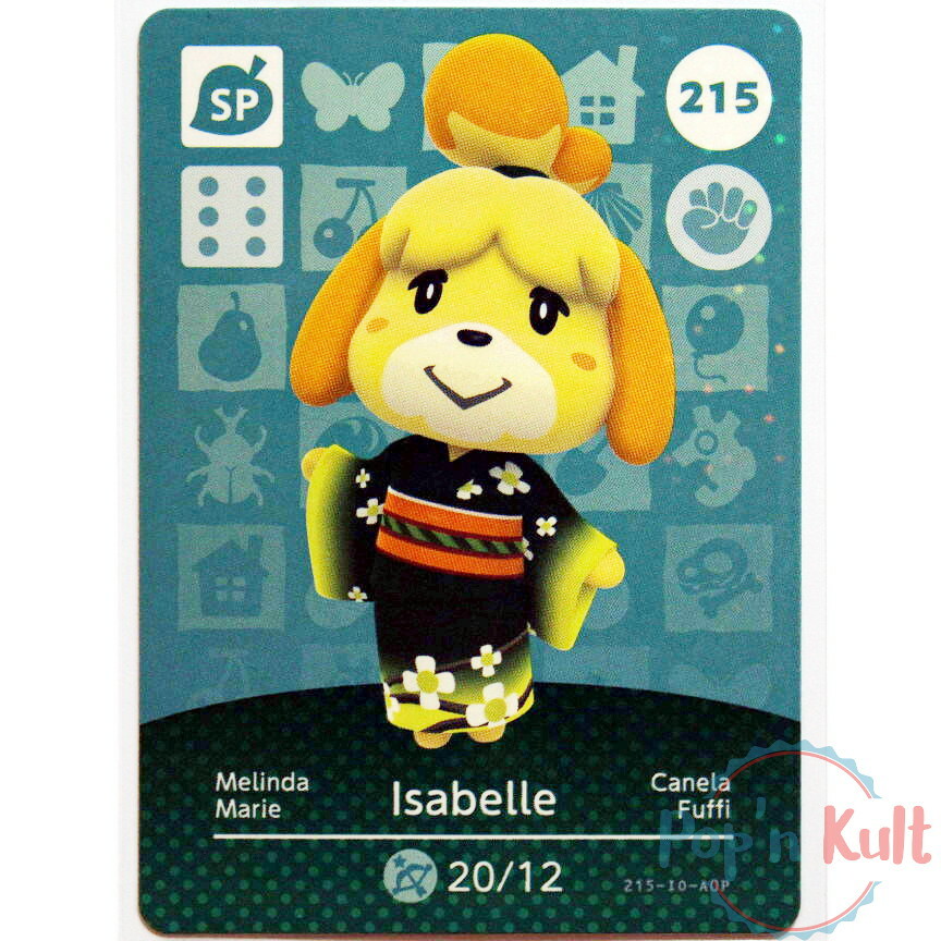 Carte Amiibo Animal Crossing – 104 Maria / Labelle Holo – Série 2 Near Mint