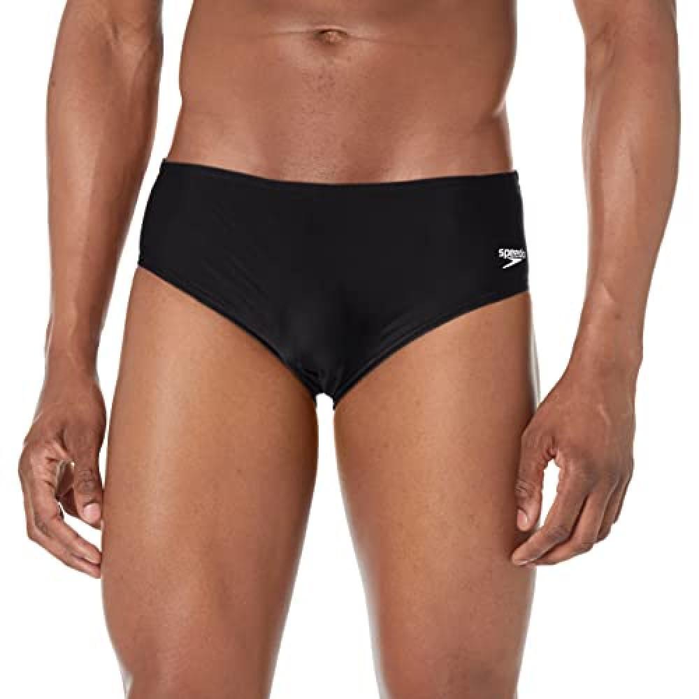 (TG. 40) Speedo – Costume da Bagno da Uomo Powerflex Eco Solid Breve, Donna, N