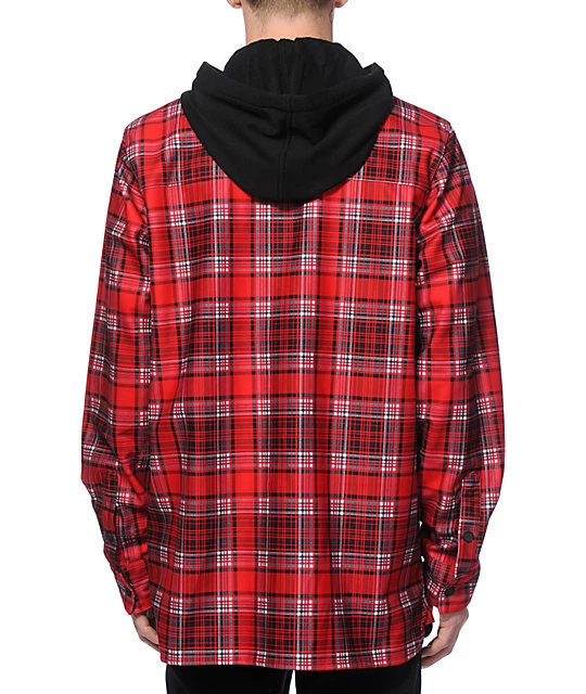 Waterproof flannel sale jacket