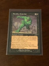 Magic the Gathering Nemesis Parallax Dementia