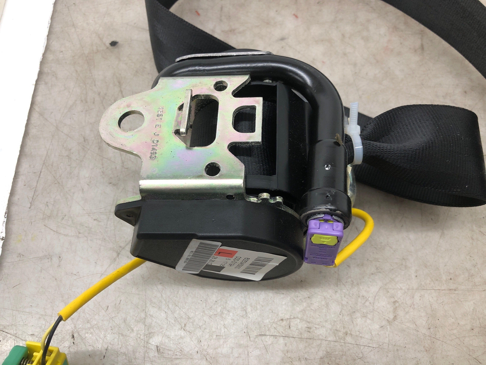2006-2012 BENTLEY CONTINENTAL OEM LEFT REAR SEAT BELT RETRACTOR 3W5857805