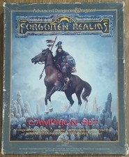 Advanced Dungeons Dragons The Forgotten Realms Campaign Set -Incomplete extra