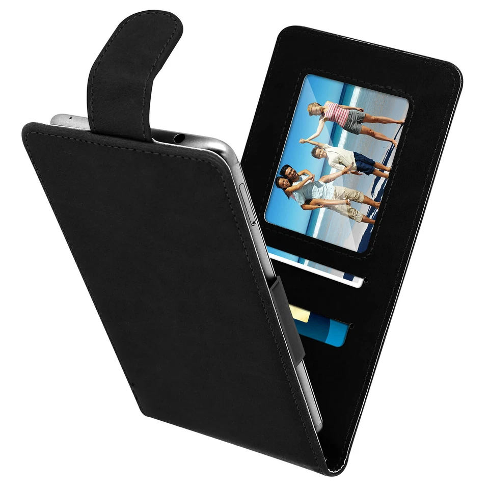 Case Smartphone Universel Cover For Flap Walet Universal - Black - - Image 2 of 4