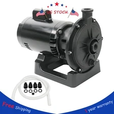 Black 3/4 HP Booster Pump For Pressure Side Pool Cleaners PB460 PB4-60 115V/230V