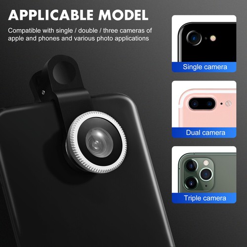 Phone Camera Lenses Smartphone Camera Lens Set Fish Eye Lense Phone 11 - 第 11/12 張圖片