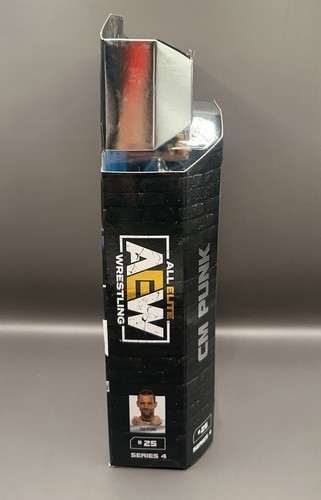 JAZWARES AEW UNRIVALED COLLECTION SERIES 4 #25 CM PUNK ACTIONFIGUR - Bild 2 von 6