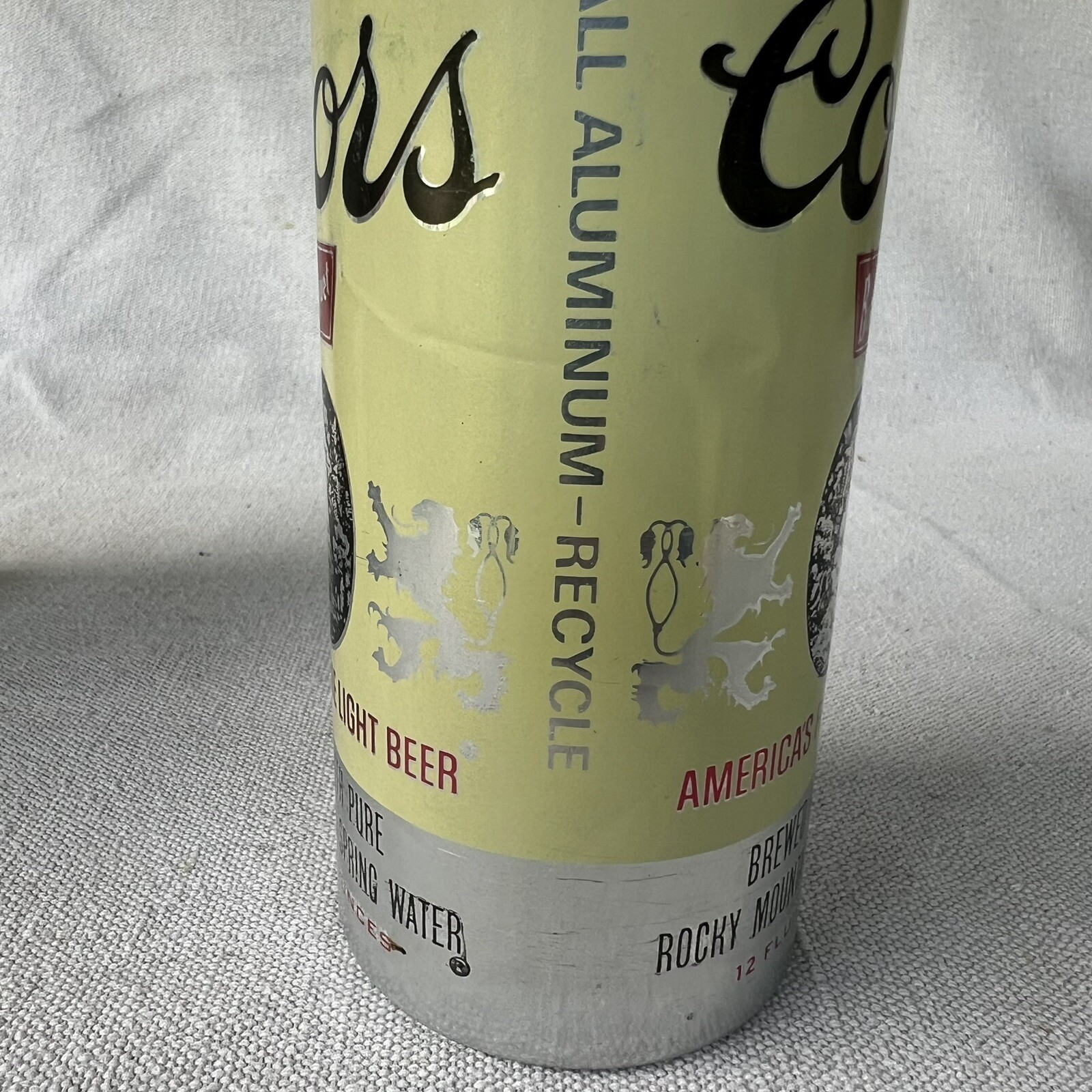 Coors Banquet America’s Fine Beer Can Pull Tab Aluminum 12oz 1970’s