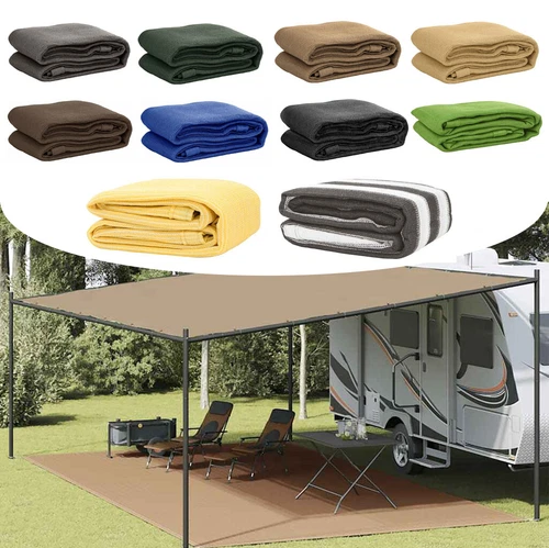 Zeltteppich Campingteppich Vorzeltteppich Outdoor Teppich Zeltboden HDPE