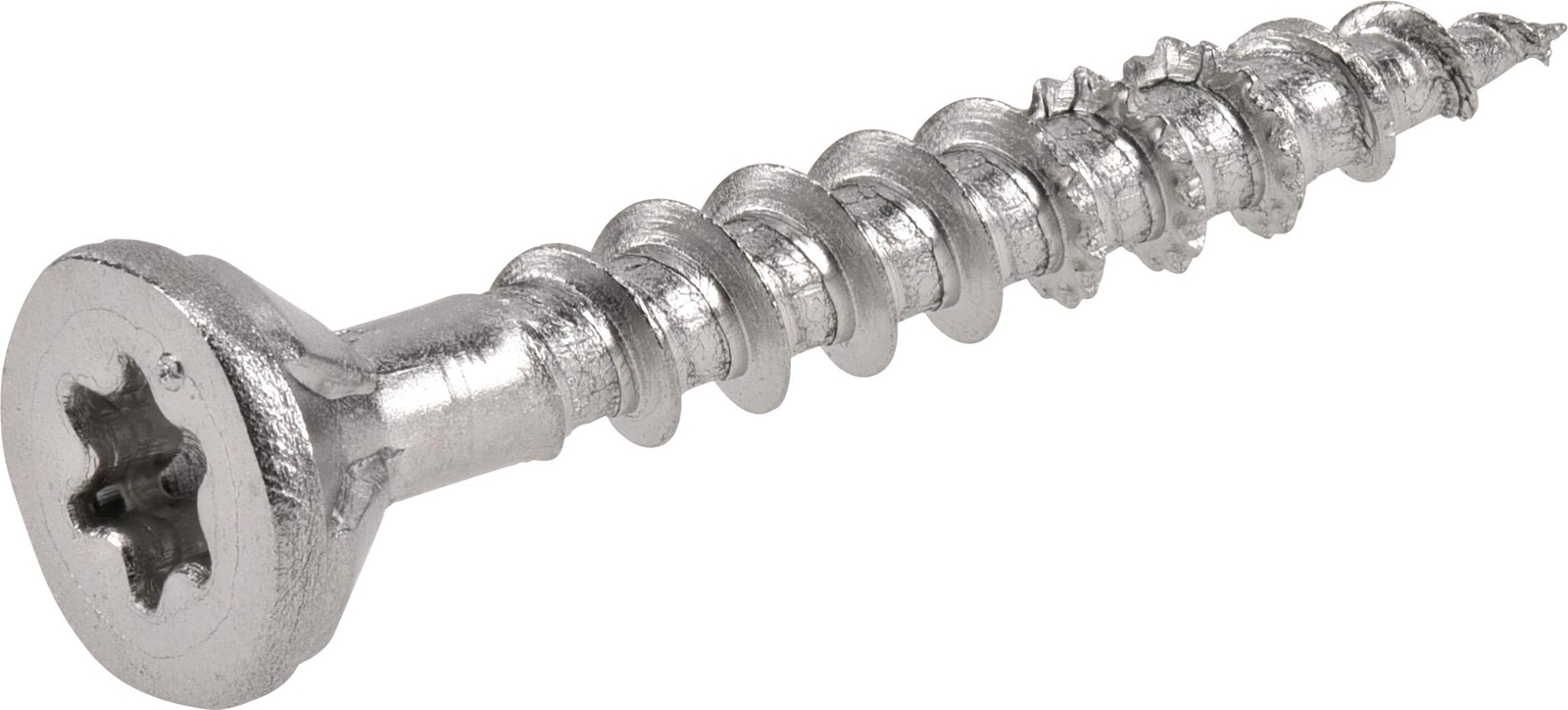 Power Pro #8 x 1-1/4 Epoxy Coated Stainless Steel Wood Screws 242pcs