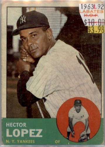 1963 Topps Aaron-Mays-Mantle-Musial-Clemente-McCovey-Banks-Koufax-Frank-Brooks R - Picture 189 of 527