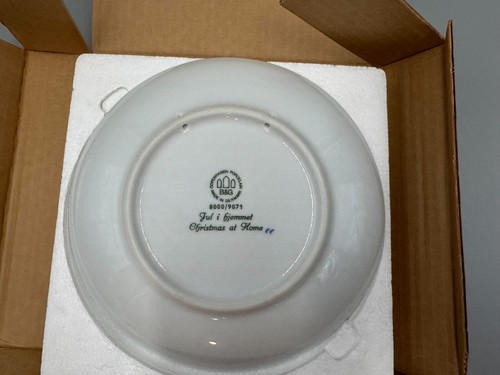 Vintage 1971 Bing & Grondahl Christmas at Home, “Jule After” 7” Plate - Picture 5 of 7