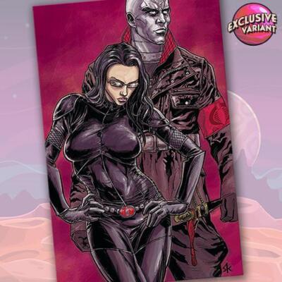 G.I. JOE: A Real American Hero #1 GalaxyCon Exclusive Virgin Variant Comic Book