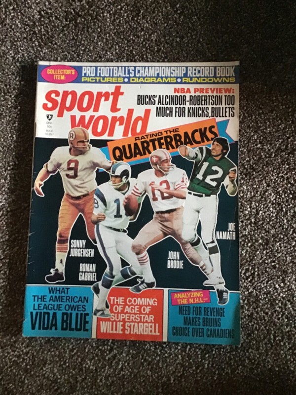 Sport World magazine December 1971 Collector’s item