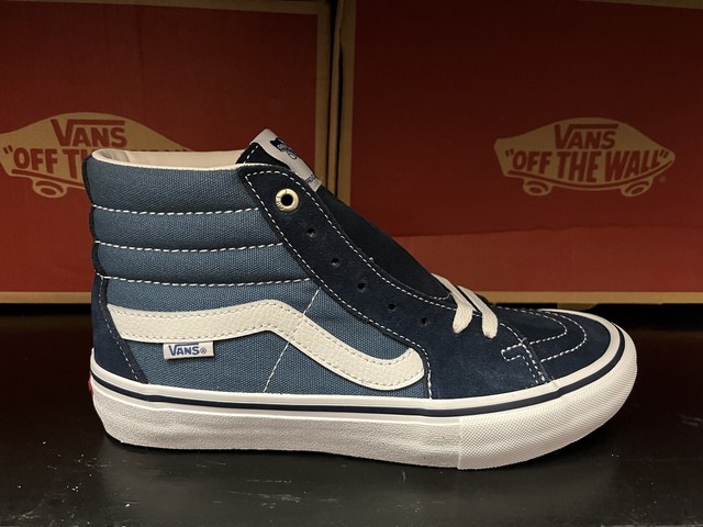 Size 7.5 - VANS Sk8-Hi Pro Navy for sale online | eBay