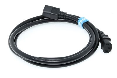 Stromkabel / PDU-Netzkabel / Power Cord - C13 zu C14, 170cm - schwarz