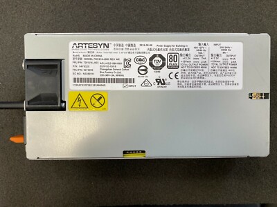 IBM 94Y8293 Artesyn1400W 80Plus Platinum Redundant PSU 7001616-J002 