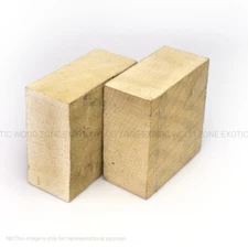2 Pcs, Hard Maple Bowl Blanks-Select Your Preferred Size- Turning Wood Block