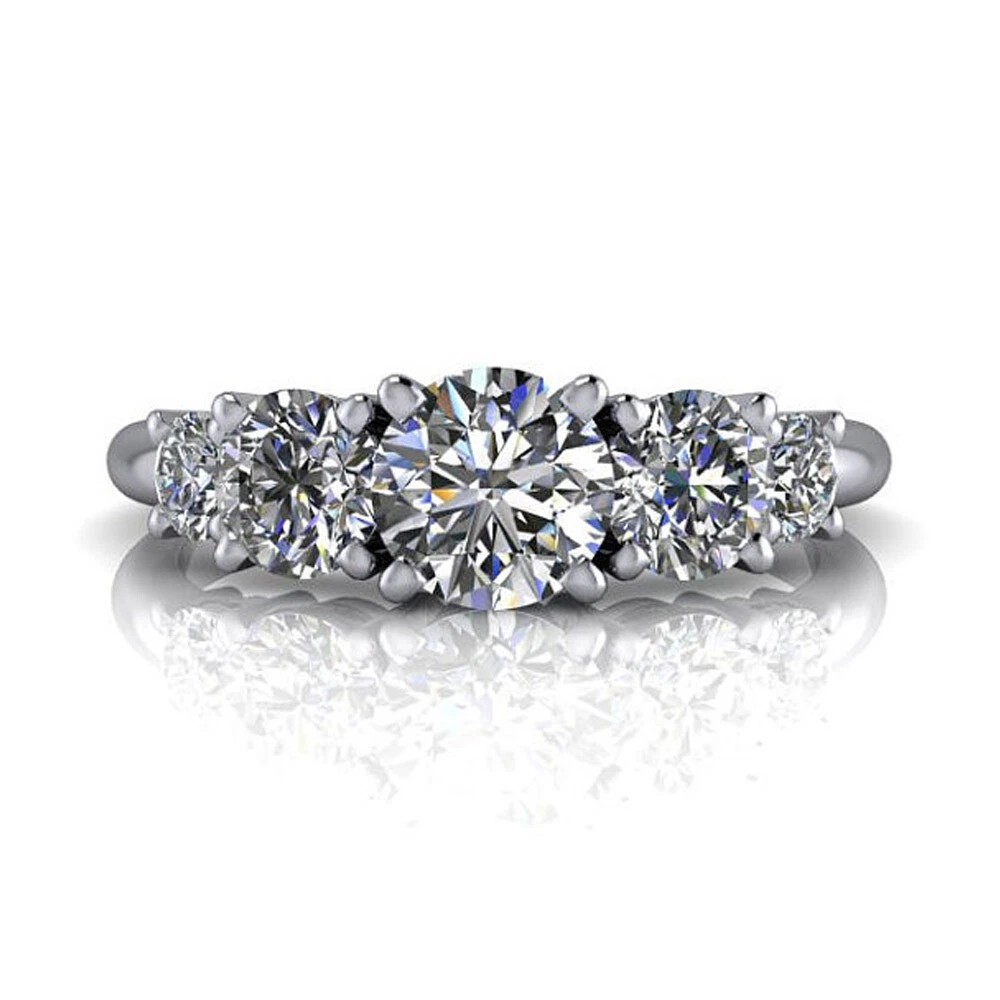 Platinum diamond anniversary best sale rings