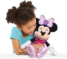 Disney Minnie Mouse Glows-A-Bow Plush