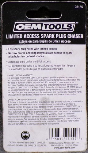 OEM TOOLS 25155 Limited Access Spark Plug Chaser - Picture 2 of 2