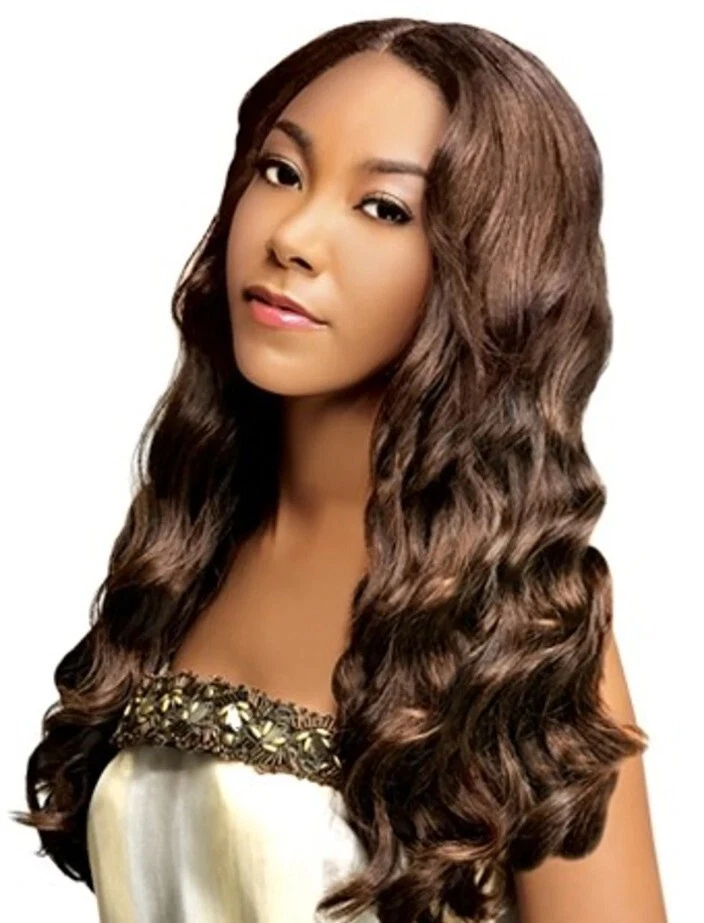 Zury Hollywood Indio Virgen Remy Rizado Onda Egipcia 18" #1 Negro Azabache Foto 2 de 2