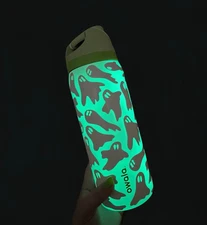 Owala Boo-Ya Glow-in-the-Dark Color Drop 24 oz Freesip Halloween Bottle