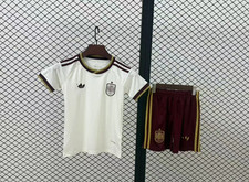 Spain Away National Team Children's Clothing World Cup Football Uniforms 16