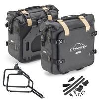 Seitenkoffer 25L + Rahmen [Givi] GRT720 - Kawasaki Versys 650 2023 2024