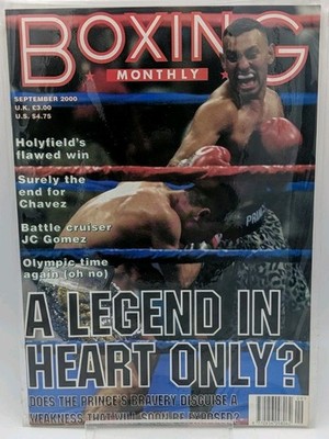 Collectable Boxing Monthly Magazine - September 2000 Prince Naseem Hamed UK     