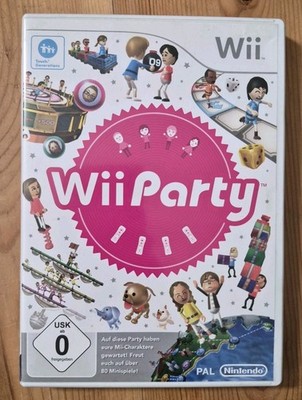 Wii Party - Nintendo Wii - OVP mit Anleitung ohne Spiel - Sehr Gut  
