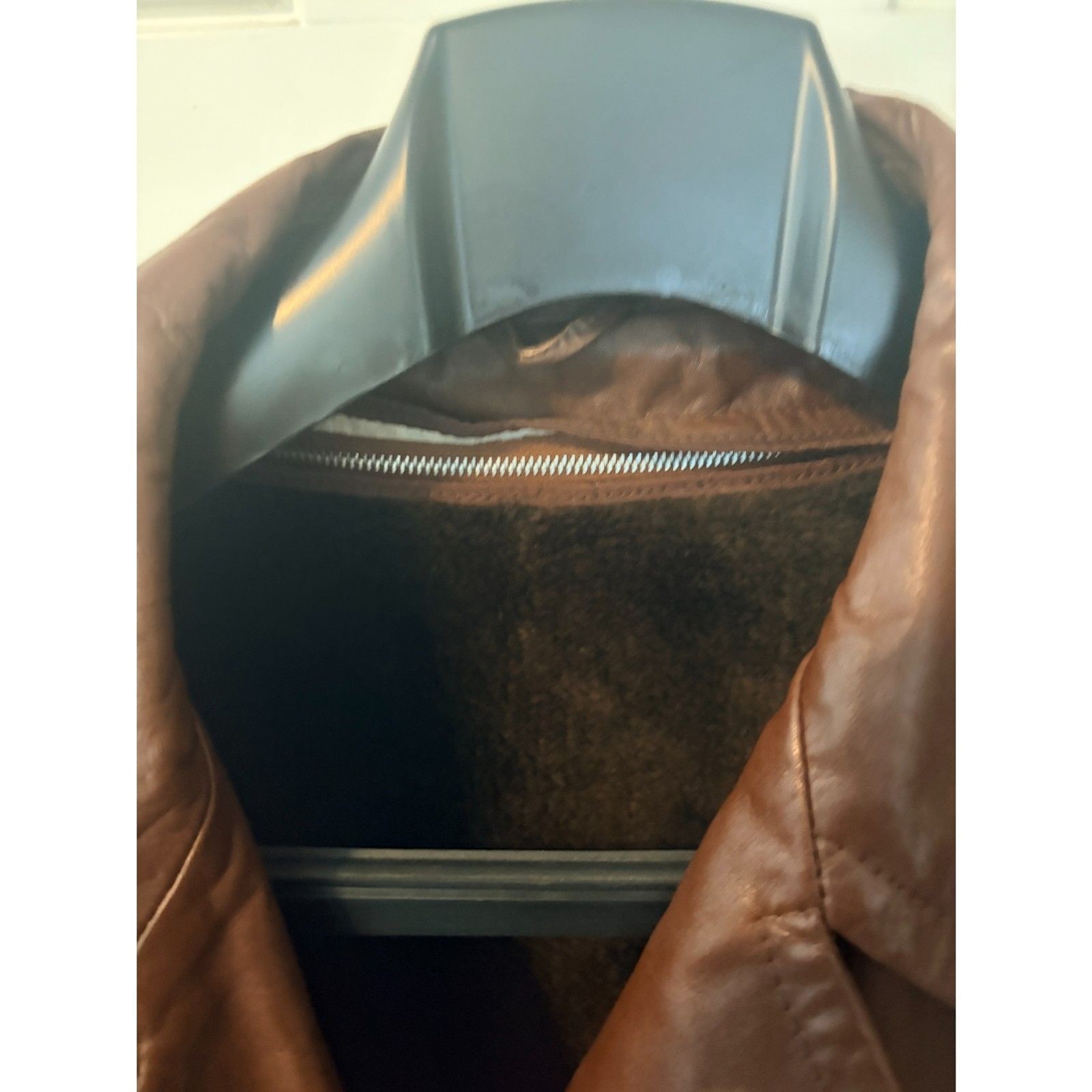 Vintage Baracuta Car Coat Chocolate Brown Men's Size 46 image 3