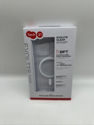 Tech21 EvoLite Magsafe Apple iPhone 16e/15/14/13 Case - Clear