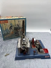 B688 Wilesco D20 Steam Engine With OVP Vintage Good Condition