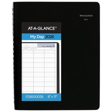 2026 Appointment Book Planner, Daily, Four Person Group Planner, 8" x 11", La...
