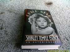 CHILD STAR by Shirley Temple Black. 1st ed. 1988. SIGNED w/letter from fan