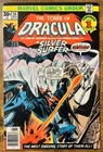 TOMB OF DRACULA 50 SILVER SURFER VS DRACULA GENE COLON COVER MARVEL 1976 VINTAGE