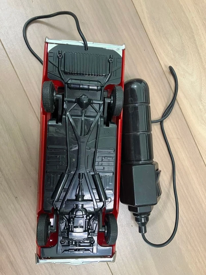 Vintage 1964 Chevy Impala Lowrider RC Car Wired Hopping Suspension Red Working - Bild 3 von 4
