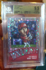 2022 DONRUSS BASEBALL MIKE TROUT SSP HOLO FOIL     