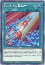 Yu-Gi-Oh Card - ETCO-EN057 - BURNING DRAW (super rare holo) - NM/M