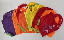 Reusable Shopping Bags, Foldable, Assorted, 10 Pack, Please Read Details