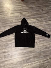 Speed Gear Racewear Honda Embroidered Logo Hoodie Black Mens Size Xtra Large