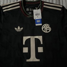 Bayern Munich Black International Club Soccer Fan Jerseys for sale