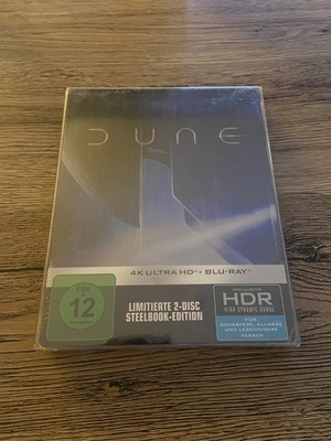 Dune Steelbook 4K Ultra HD + Blu-ray OVP sealed RAR OOP Sci-Fi Villeneuve