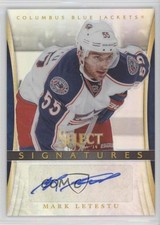 2013-14 Panini Select Signatures Silver Prizm 8/25 Mark Letestu #SI-ML Auto 2o7