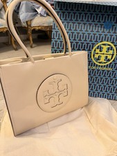 Image of Tory Burch Ella Bio Tote Light Sand 145612 - New with Tags and Authentic